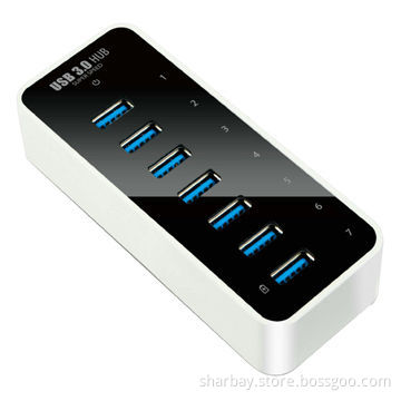 Super Speed 7-port USB 3.0 Hub , 7-port USB 3.0 Super Speed Hub